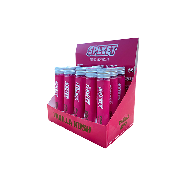 Splyft Pink Cones Display Box 15 Cones - Vanilla Kush