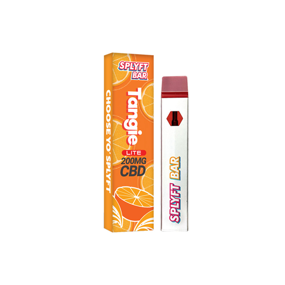 Splyft Bar Lite 200mg CBD Disposable Vape - Tangie