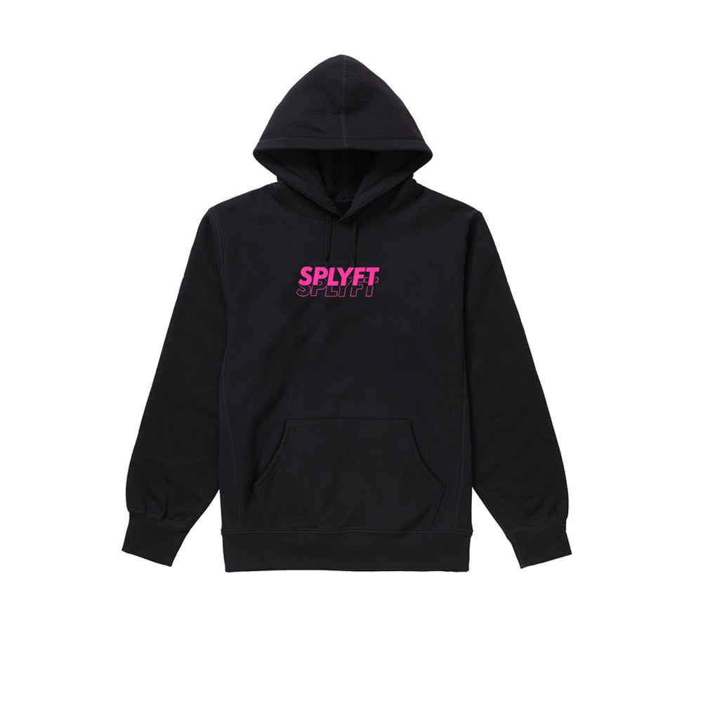 Pink Repeat Splyft Black Premium Hoodie