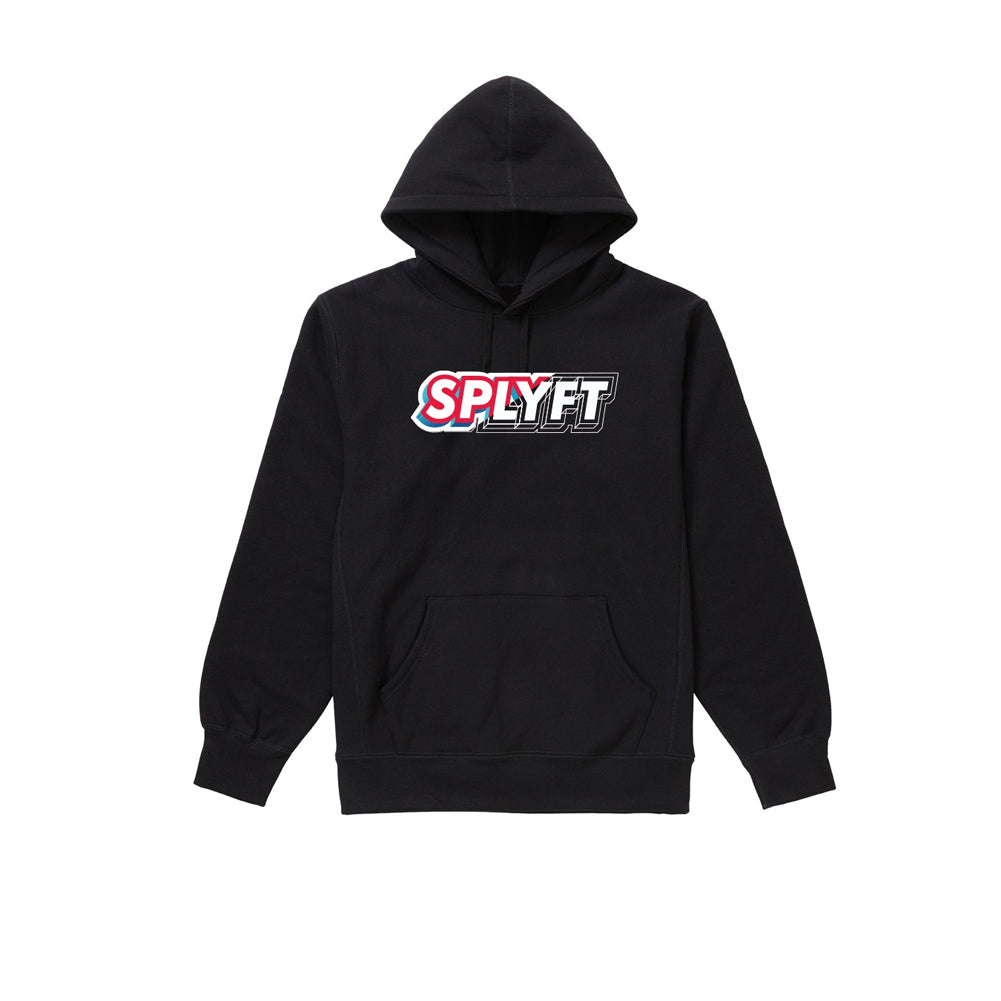 Deconstructed Splyft Black Premium Hoodie